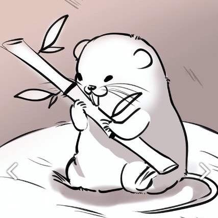 粗鲁的竹鼠