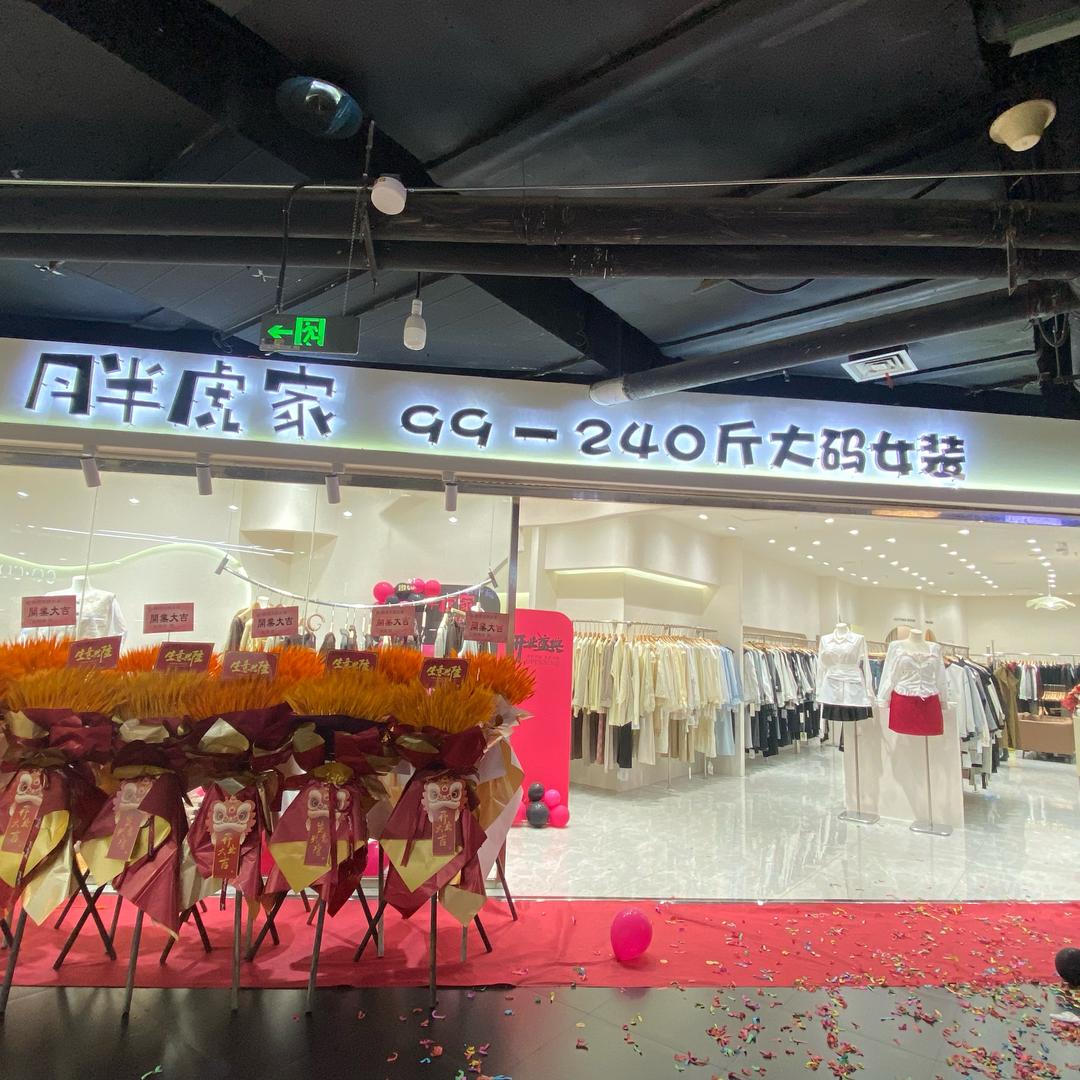 宁波亚细亚莱迪广场胖虎家大码女装