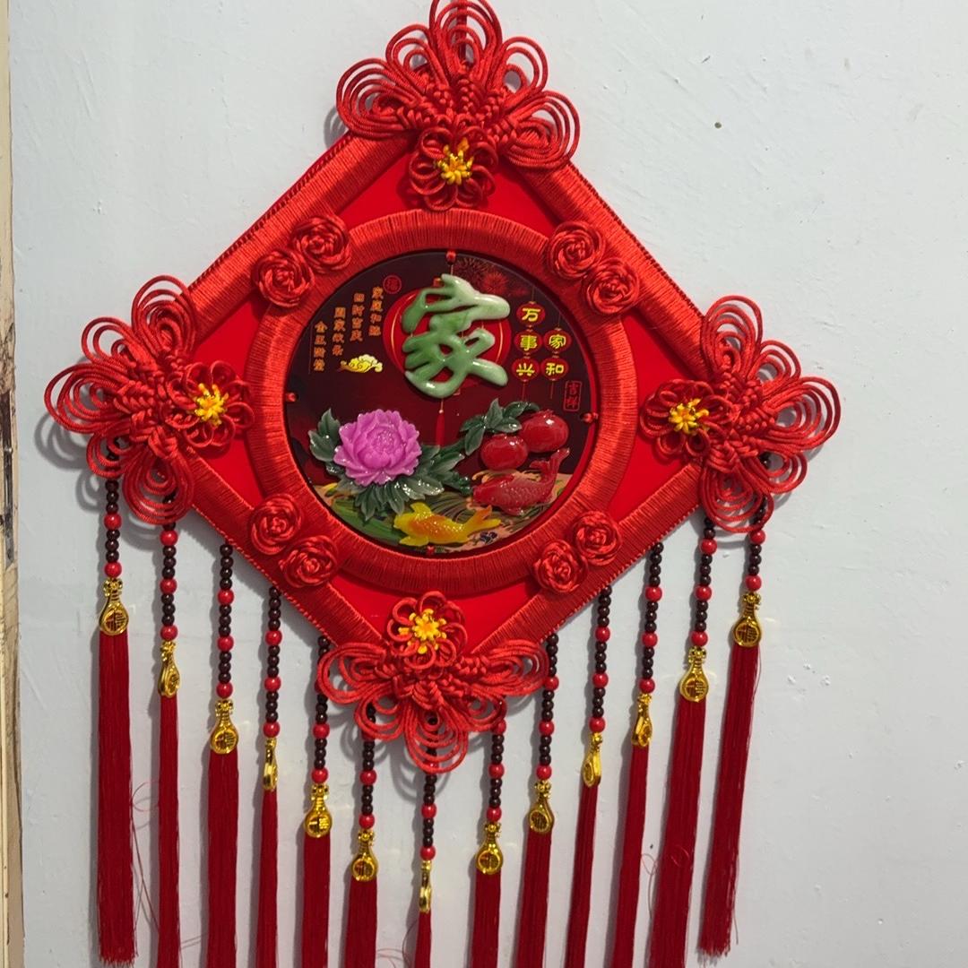 韩友桃木结挂件