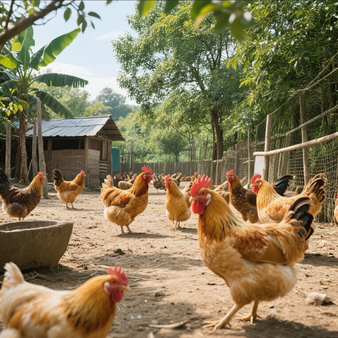安徽大别山土鸡