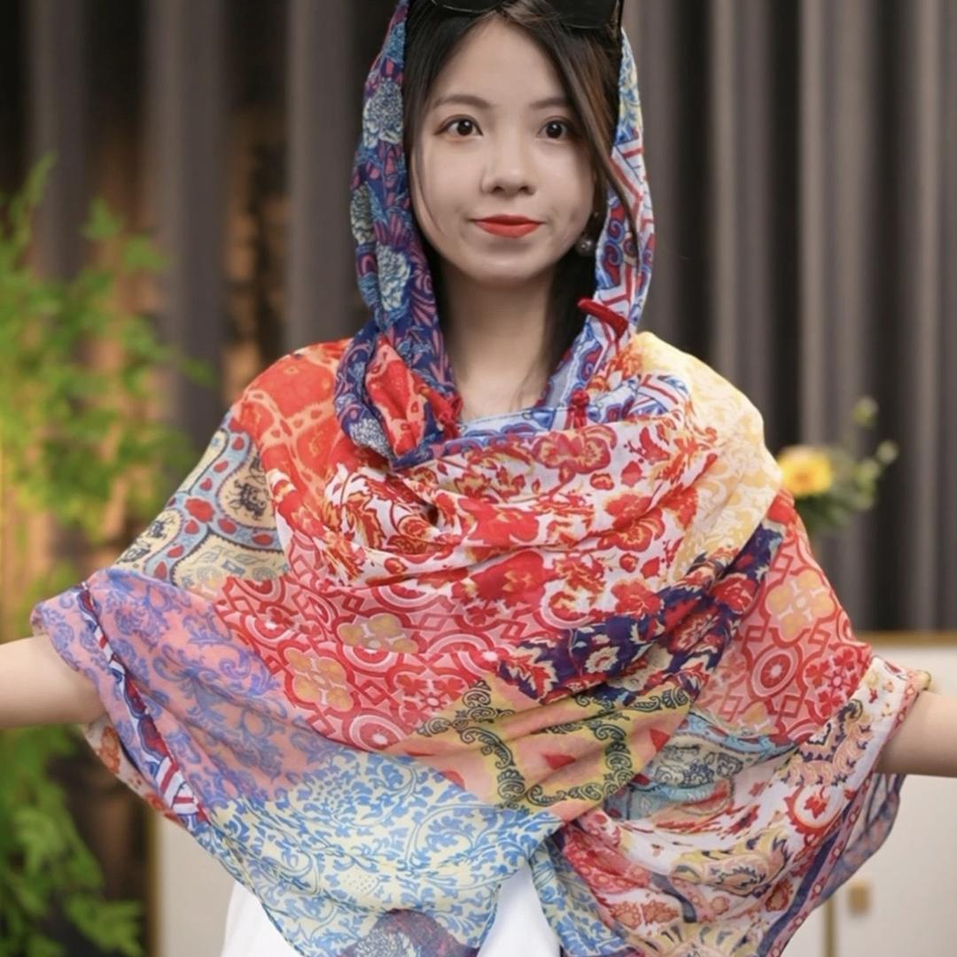 等来披肩围巾