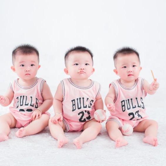 三胞胎萱涵彤@抖音