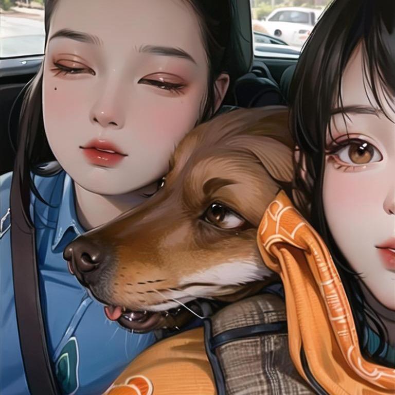 阿瑄和哈妹