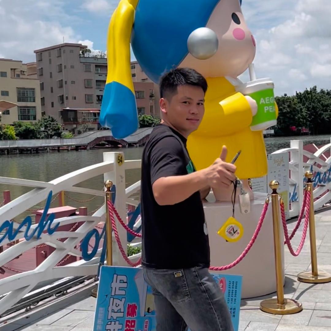 清远广告招牌小何
