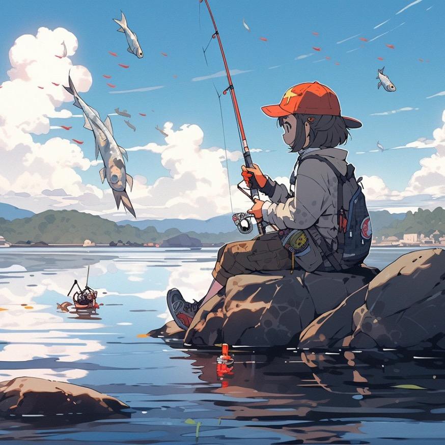 小秋🎣钓鱼