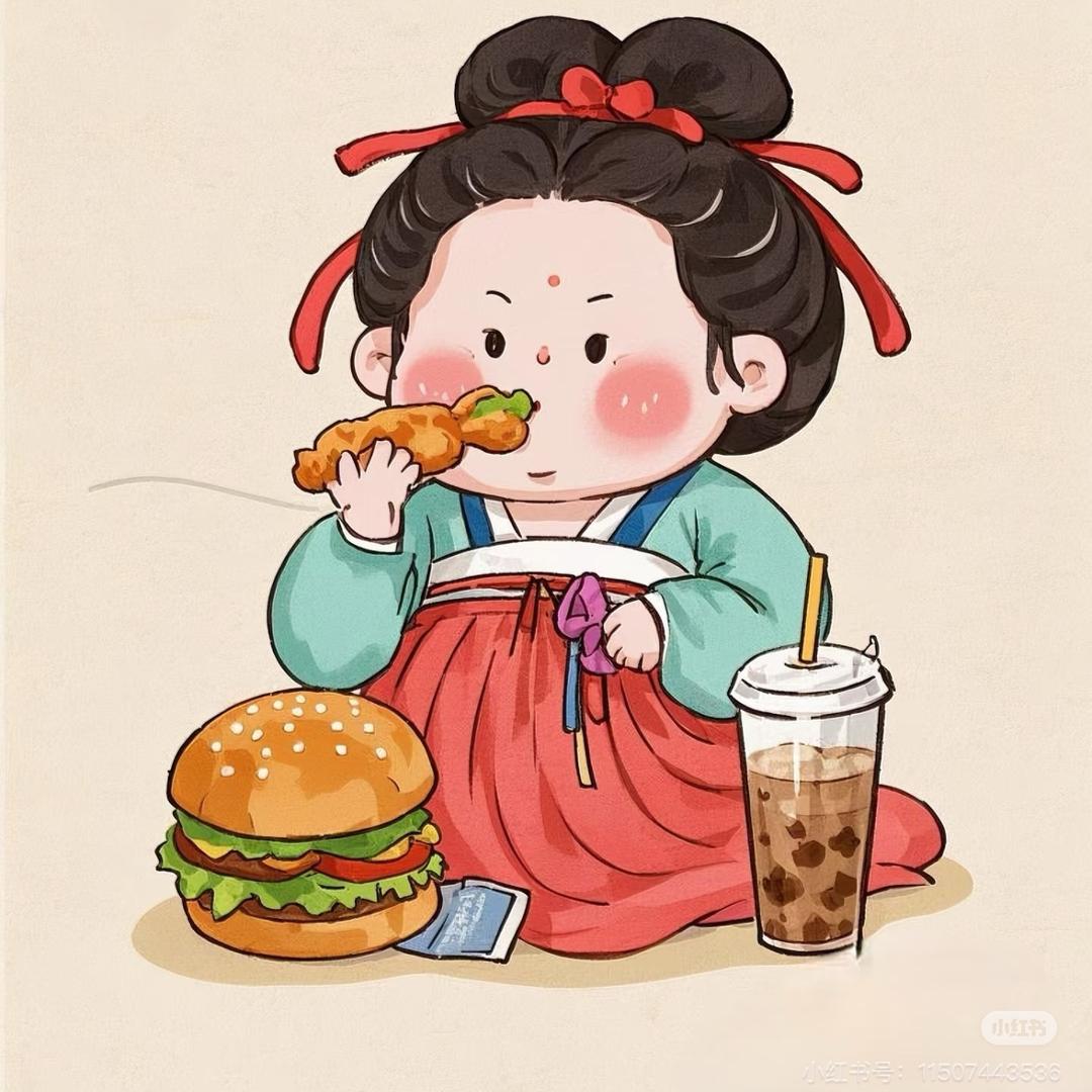 啊敏是个吃货！