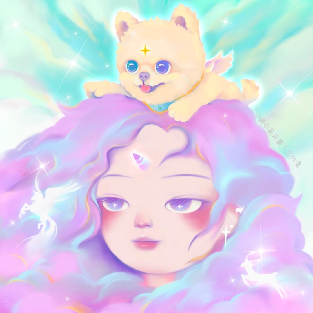 畵中畵着畵不出的畵🎨