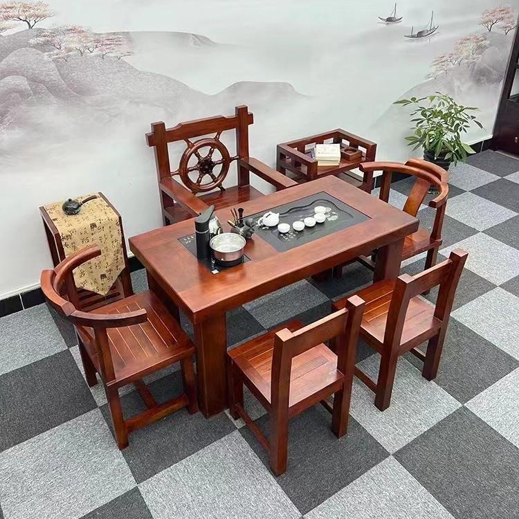 宇家老船木实木家具