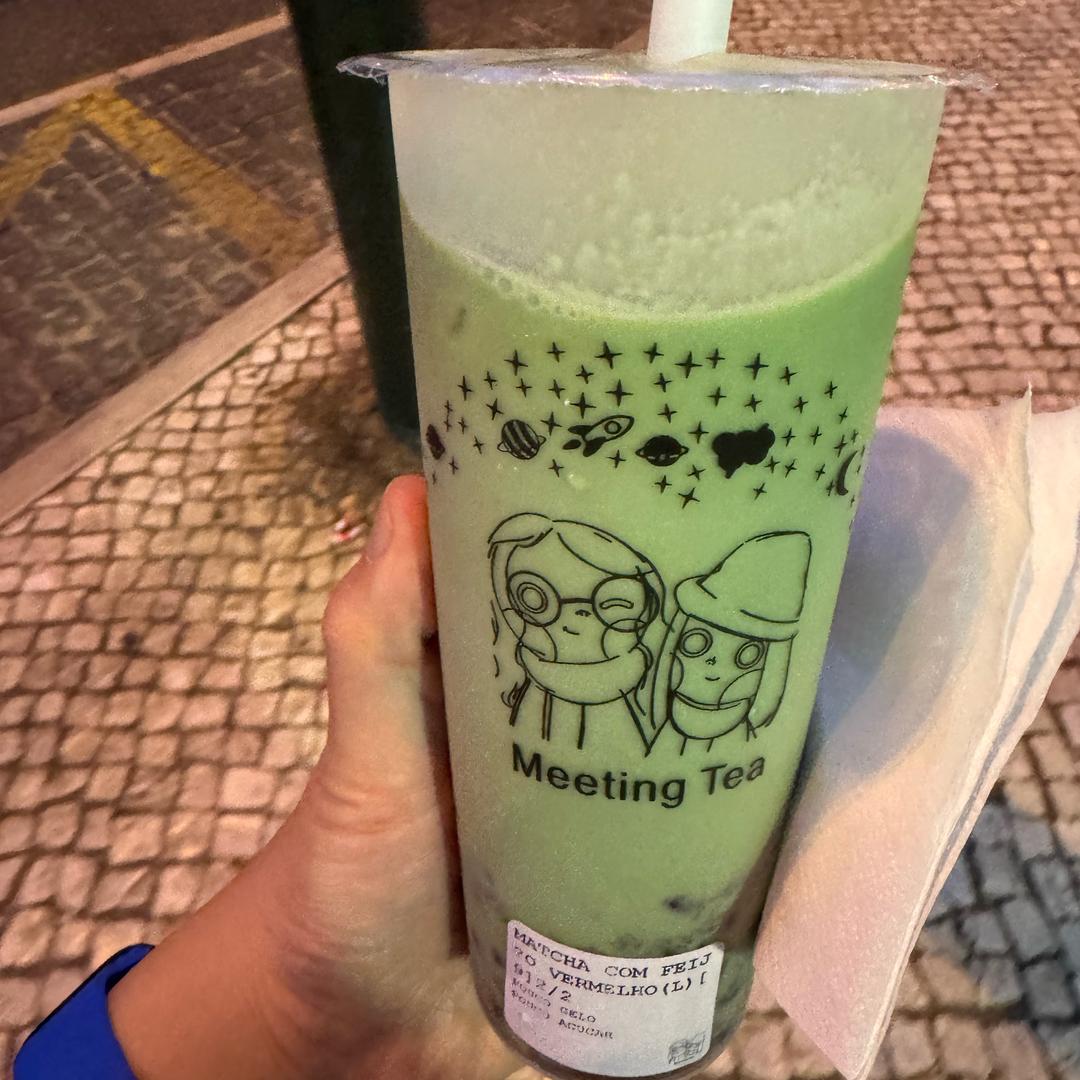 紅豆配抹茶