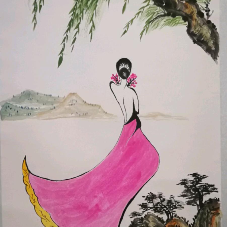 巨墨文化冰冰姐字画