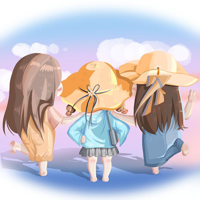 外婆👵妈妈👩女儿👧