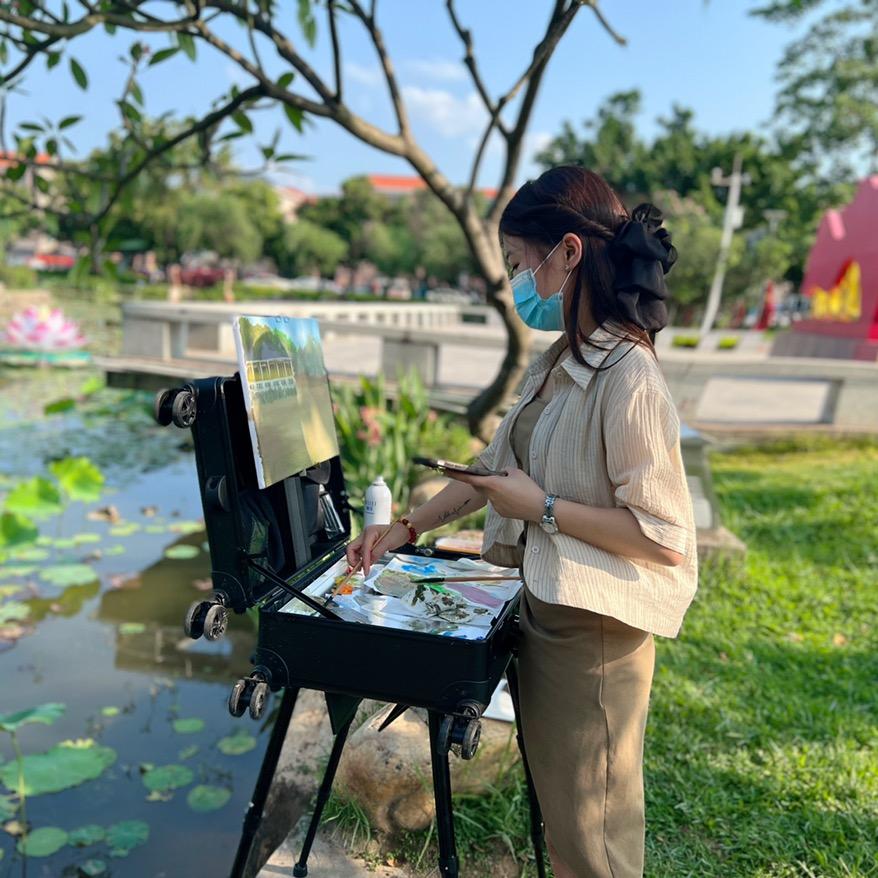 【画说艺术】壁画师小胖-平潭