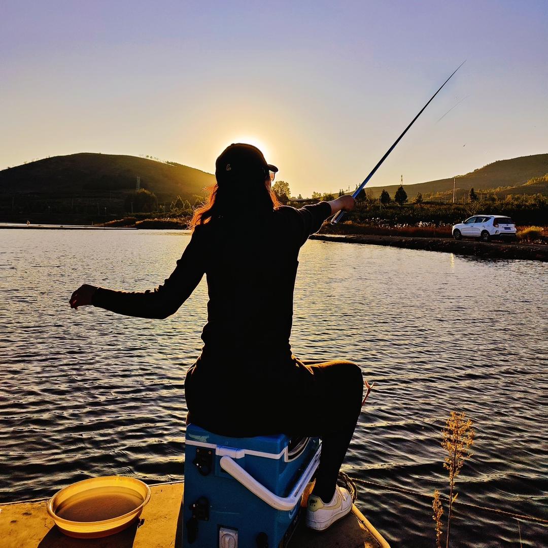 琳子不懂钓鱼🎣