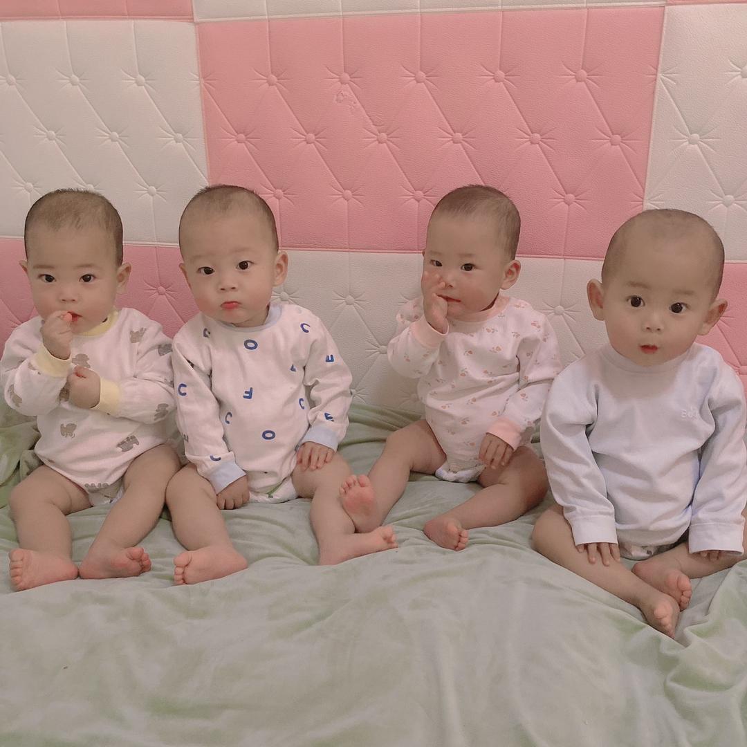 龙凤四胞胎（吉祥如意）@抖音