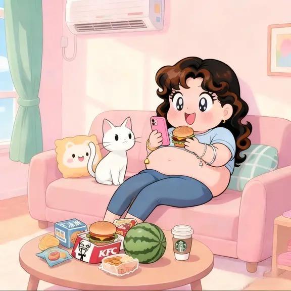 168斤的梨型肉腿玥（大码丝袜）