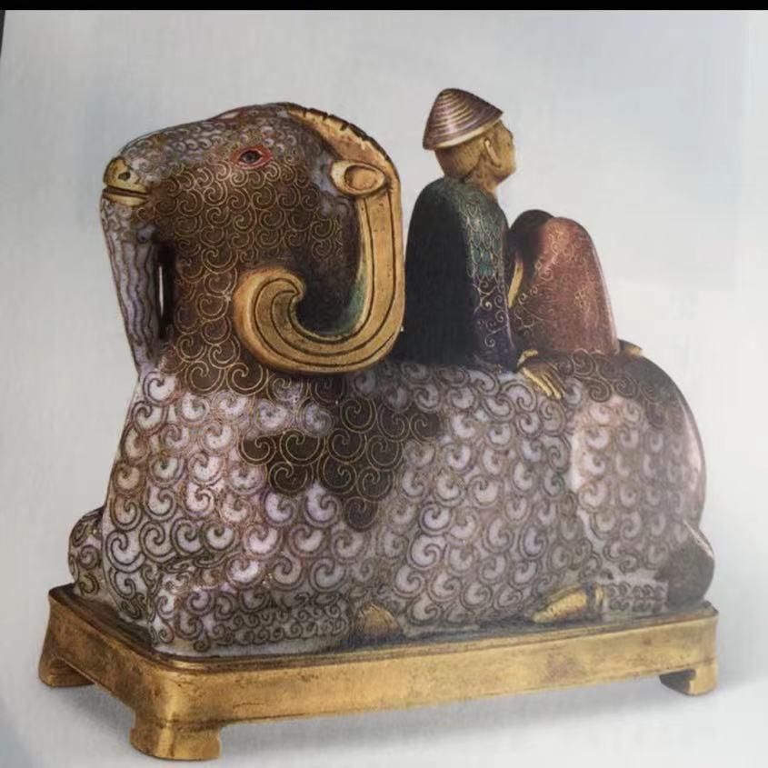 金泰羊瓷器