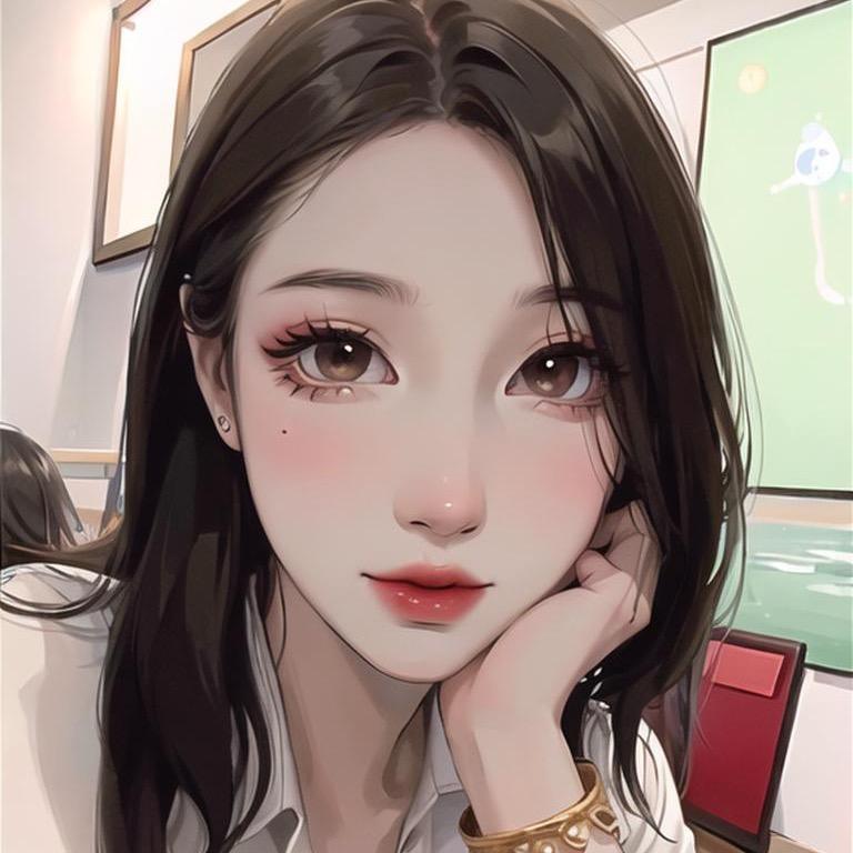 影子都说我漂亮