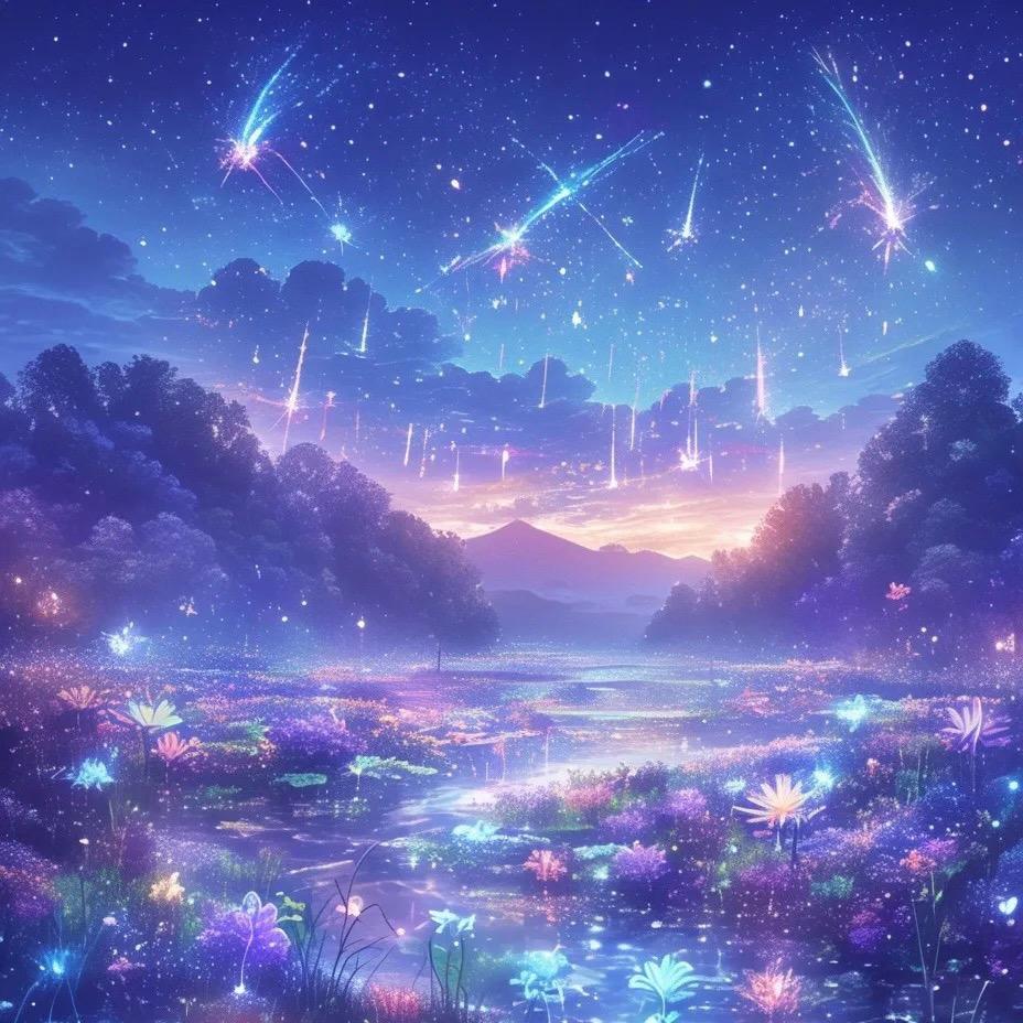 花海中看流星雨