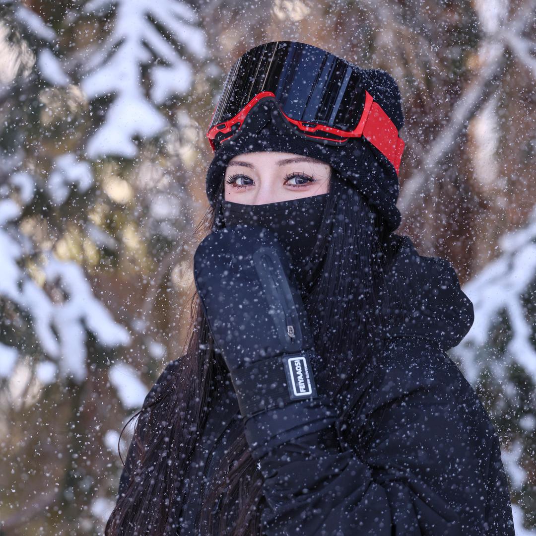 Timo在滑雪