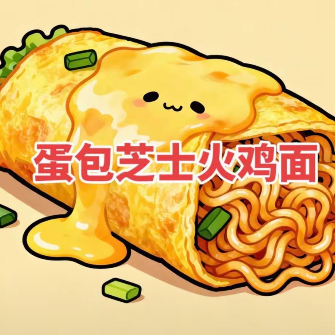 文昌芝士蛋包🔥火鸡面