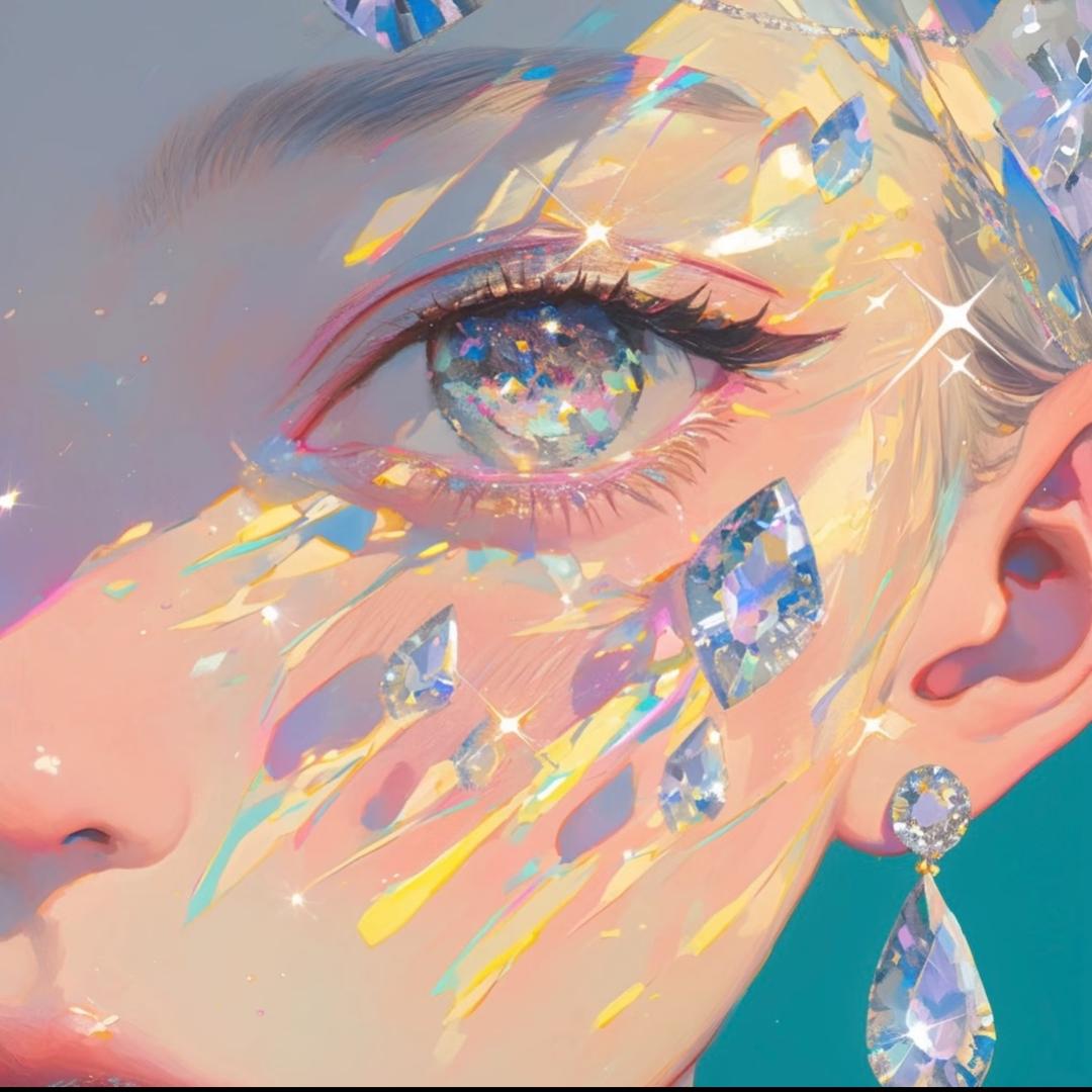 ✨你在发光(手工穿戴甲)