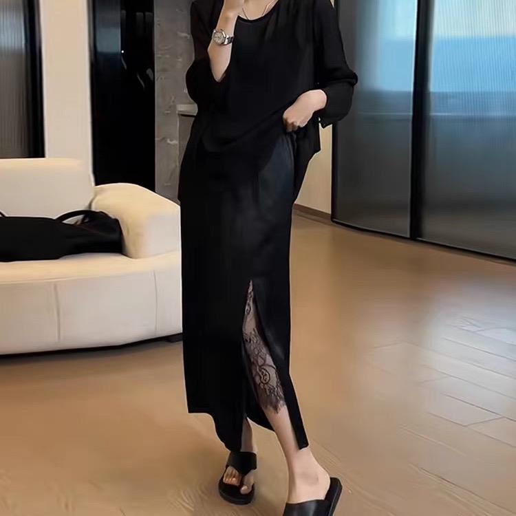 露娜大码女裤