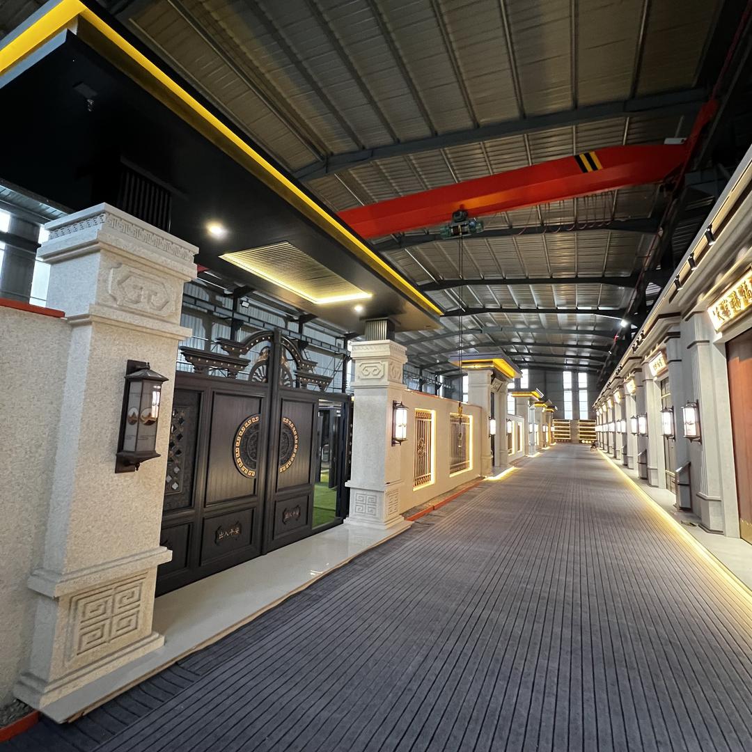 九仟穗（山西）别墅大门入户门大门楼官帽