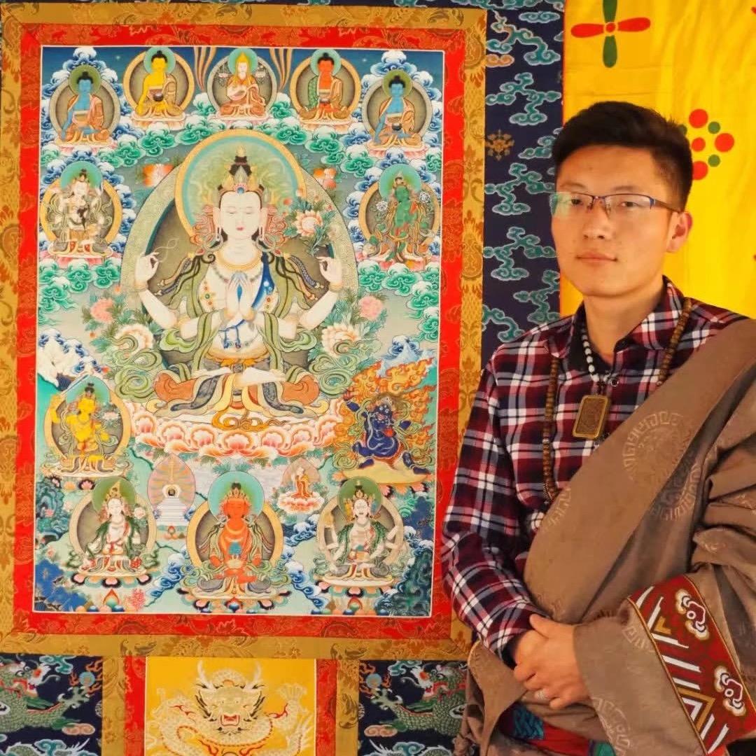 ༀ衮本贤巴林༒德吉唐卡ༀ