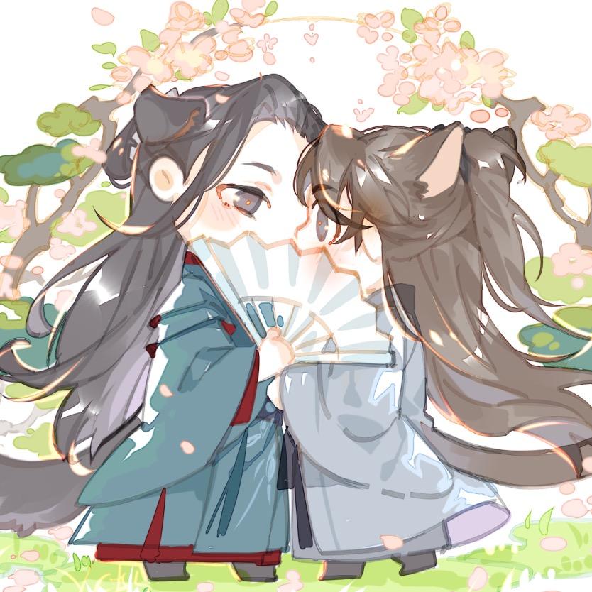 星星和月亮一起闪耀