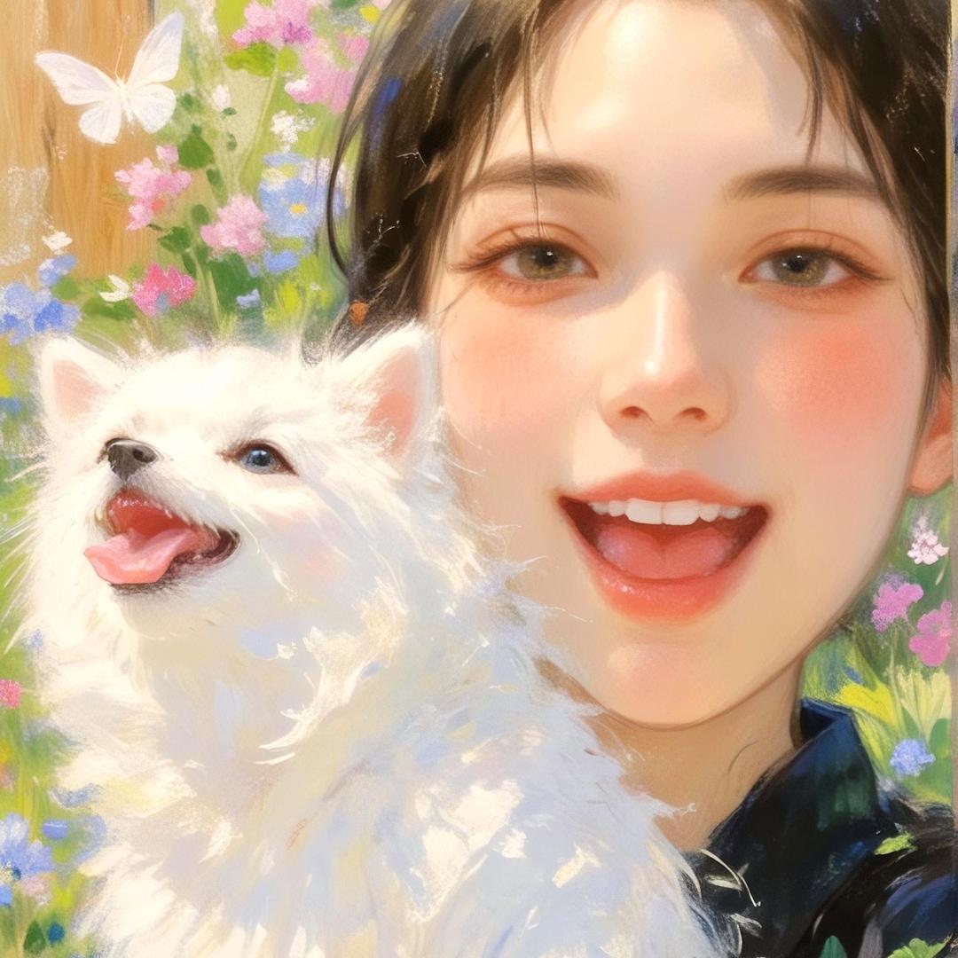 莹莹的博美金豆