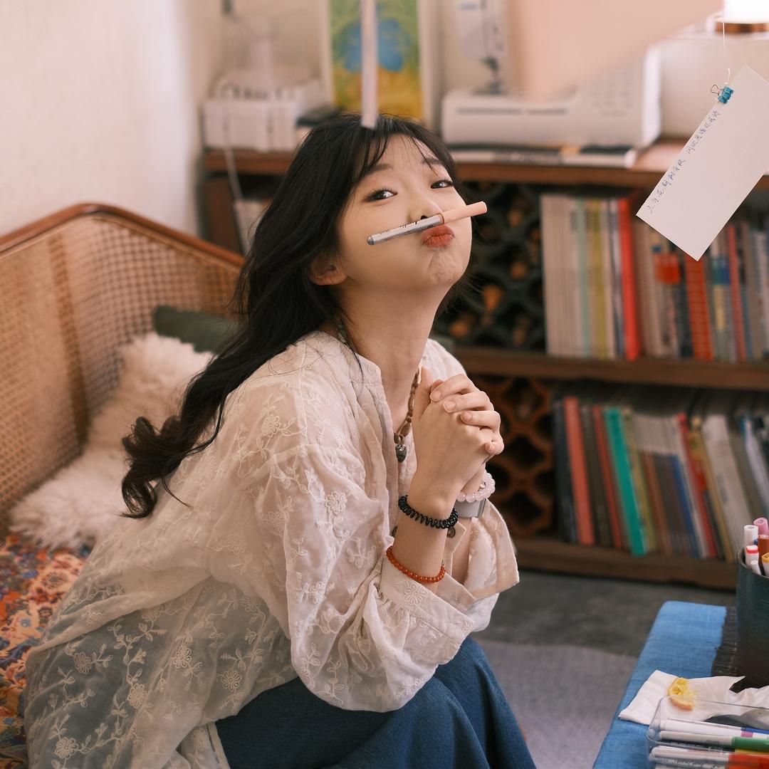 小欣吃的太多了