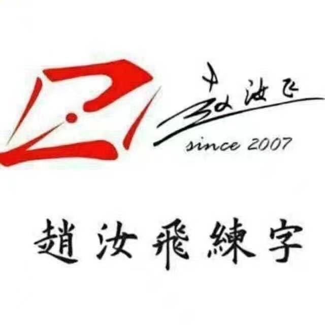 诸暨 赵汝飞练字