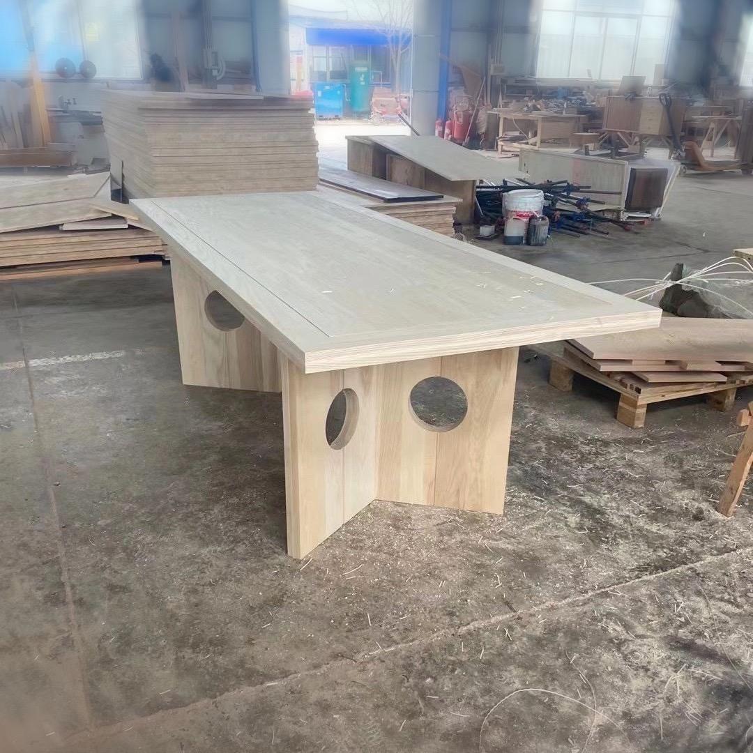 炭烧桌椅实木家具木床工厂