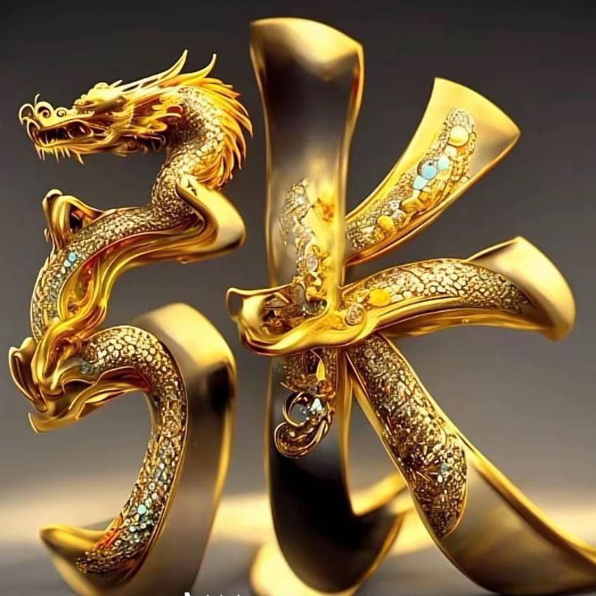 弓长张.