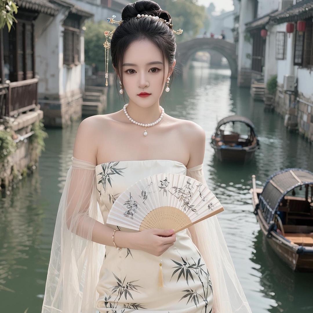 卖鸡鸭的小姐姐