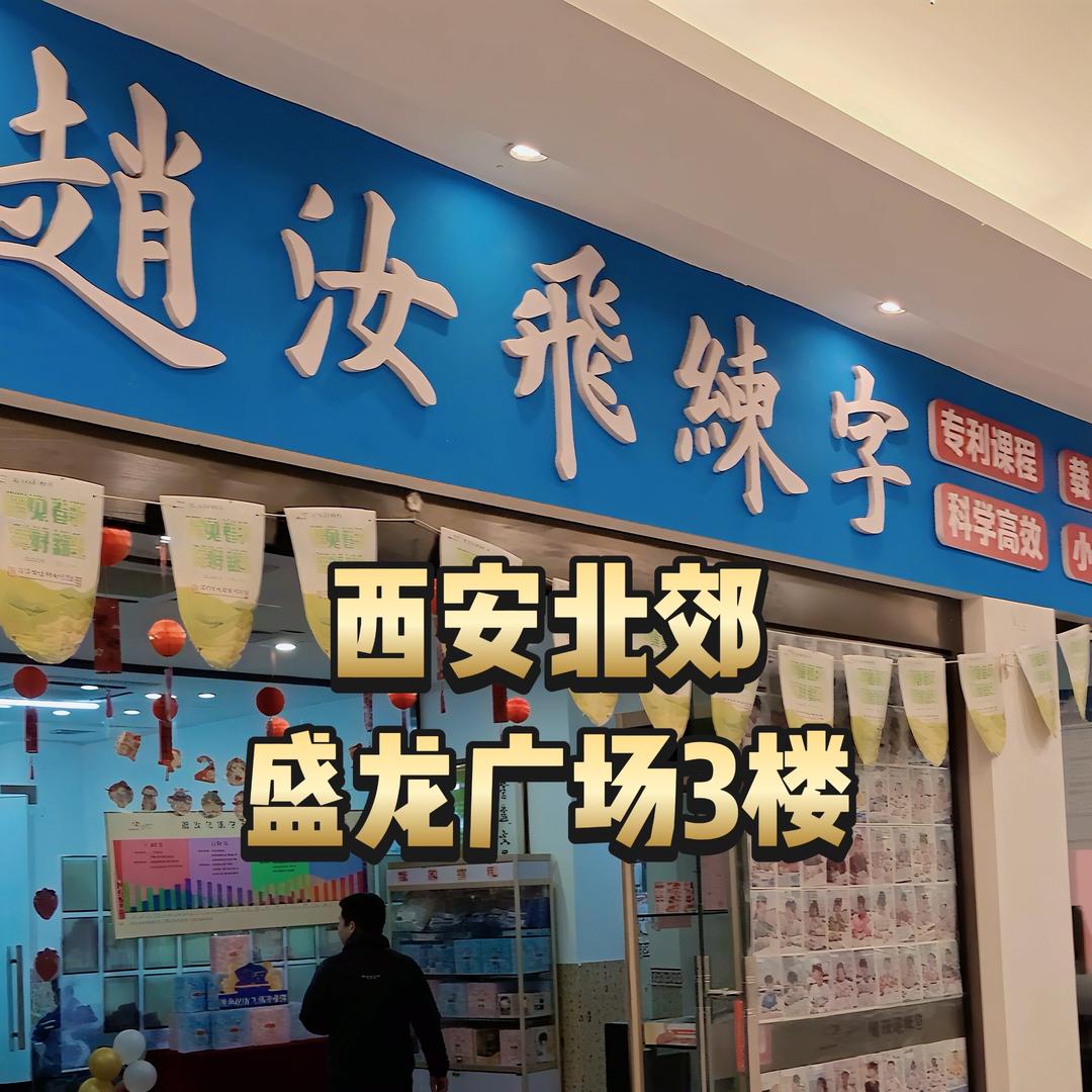 西安赵汝飞练字方新盛龙校区