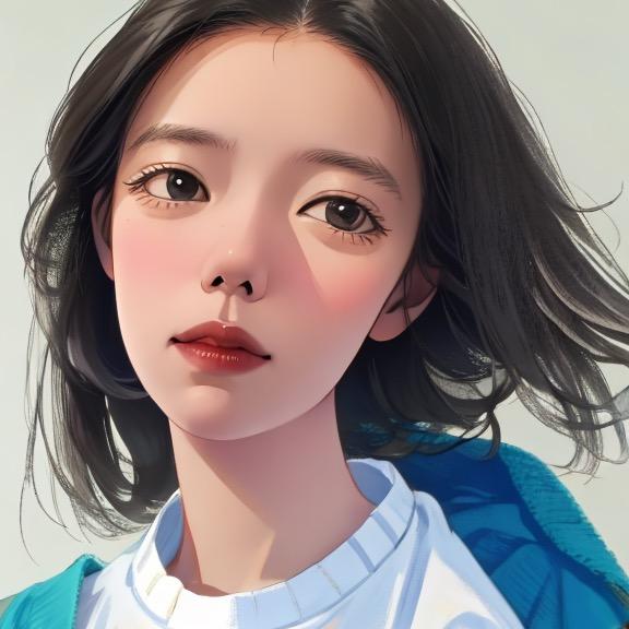 一个自己熬阿胶糕的小娇娘
