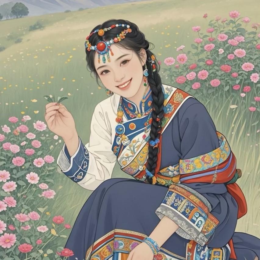 藏韵风情锅庄舞饰品订制