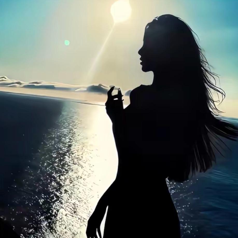 隔着海