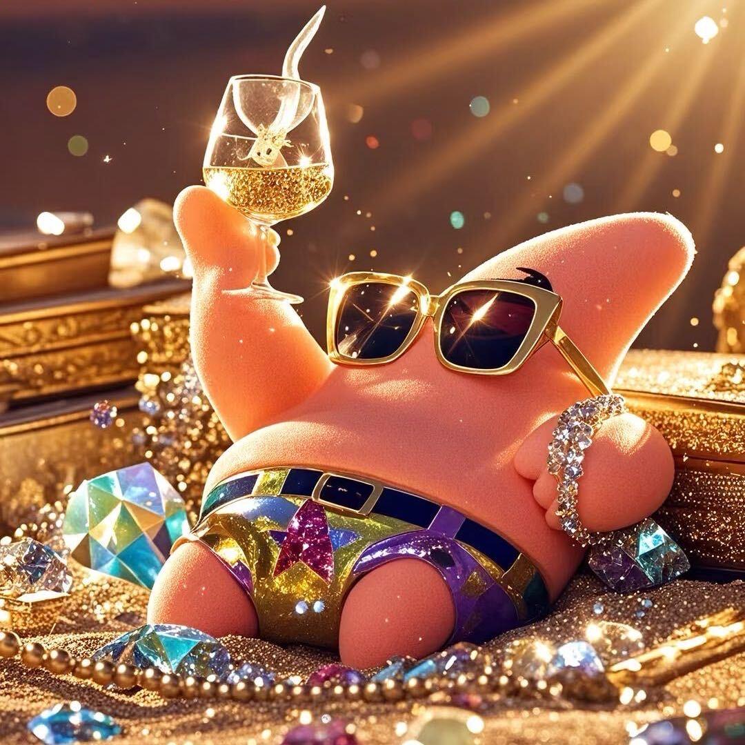 有脑子的派大星