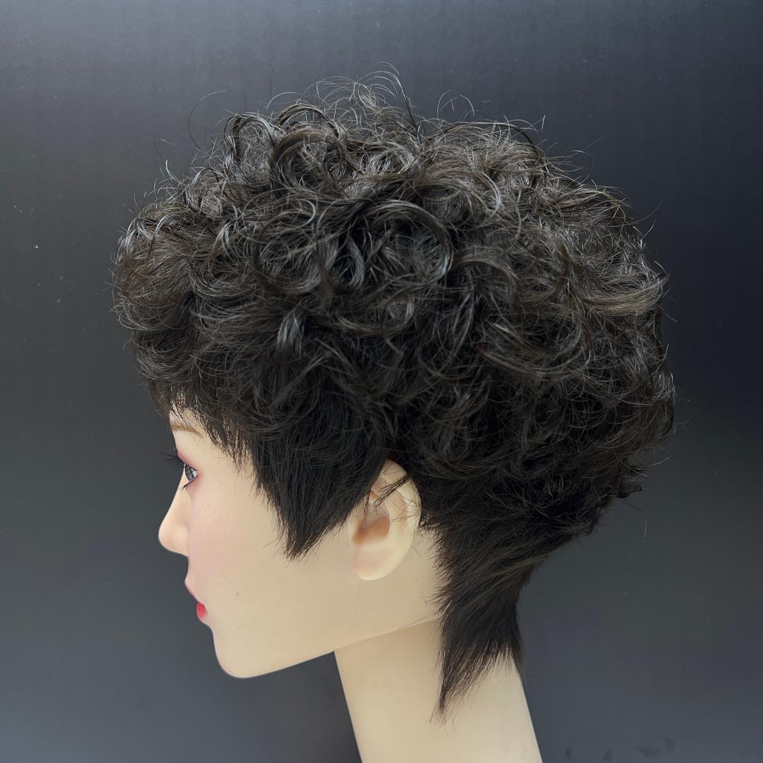 《福鼎林森时尚假发》代修剪成品发型