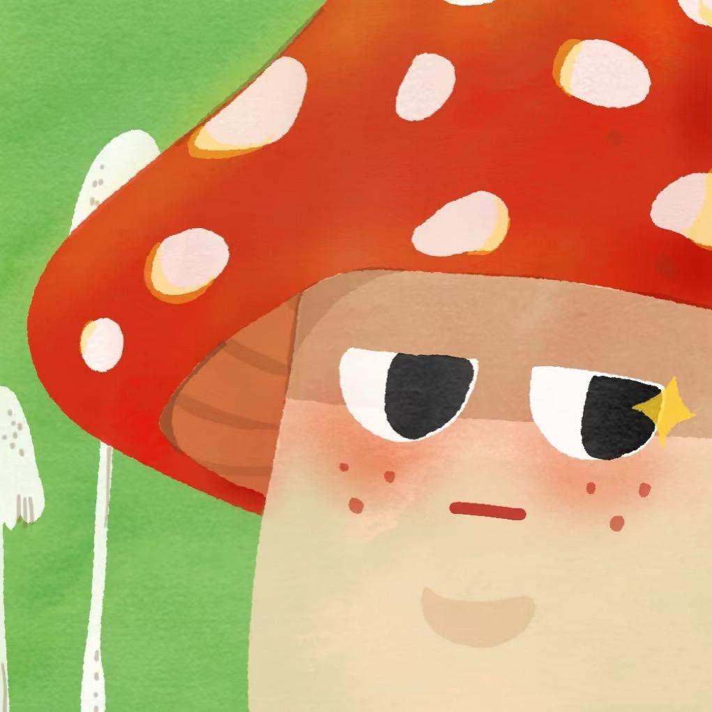 踩蘑菇🍄的小姑娘