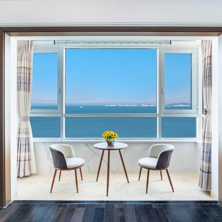 威海市中心海景房红均民宿