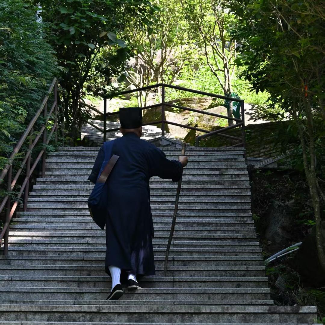 莆田紫霄山贫穷的道士