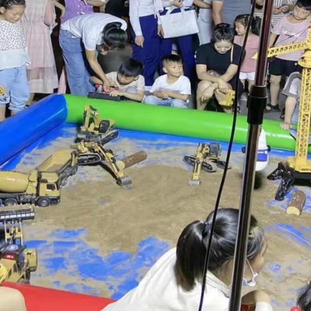 游乐挖机骑行赛车