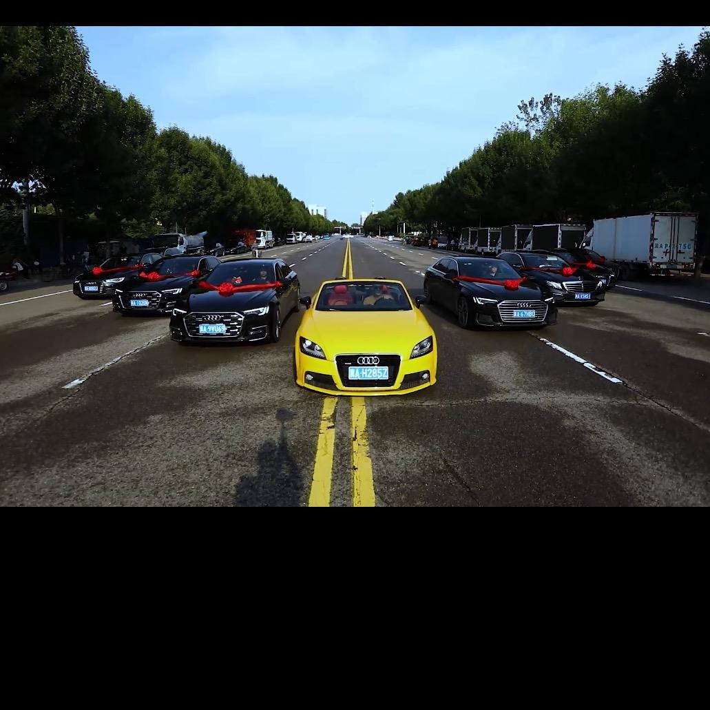 新乐旗盛婚庆车队