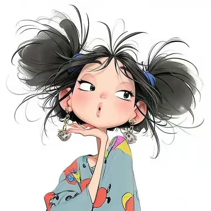 小酒窝～长睫毛