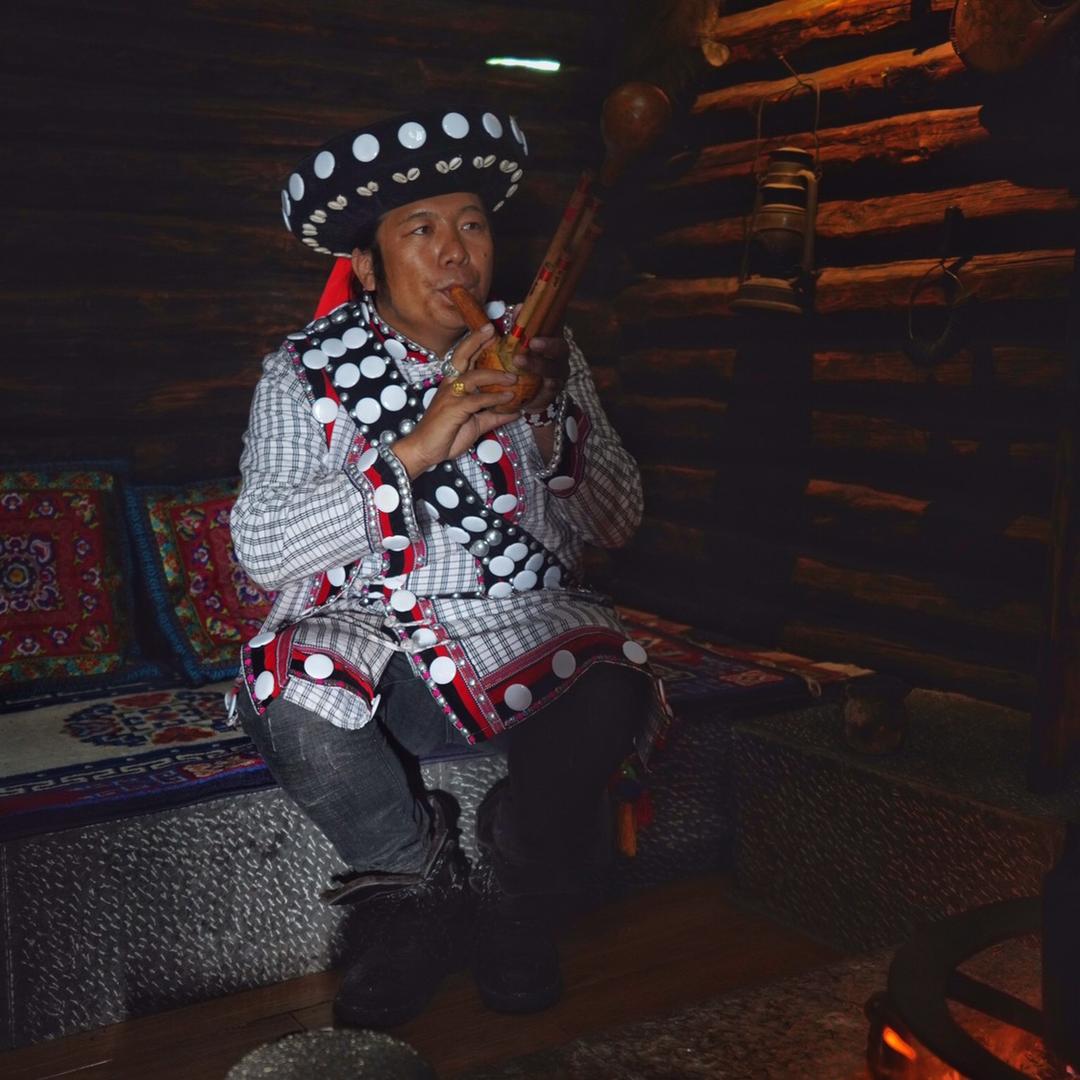 傈僳族葫芦笙非遗传承人——大江哥