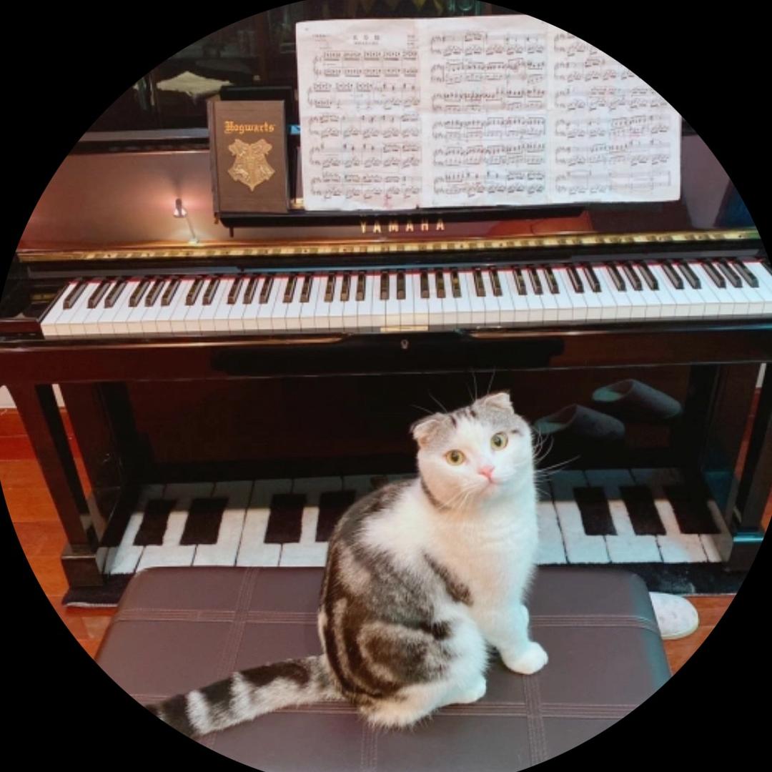 跟媛媛老师学钢琴