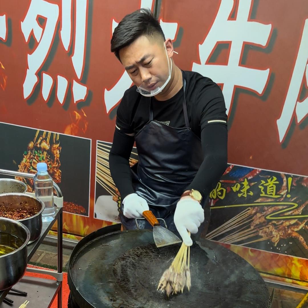 定边冰子(小竹签烤肉)